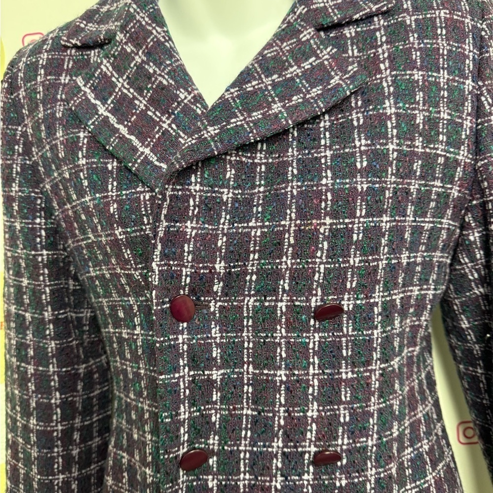 Amanda Smith Prite Plaid Blazer - Picture 2 of 5